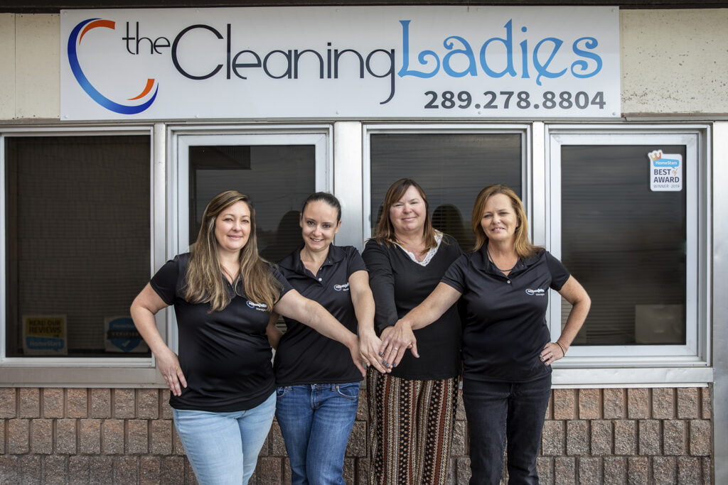 About Us ; The Cleaning Ladies Mgmt Team
